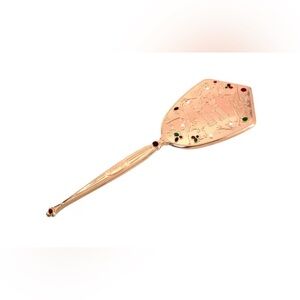 Disney Princess Besame Cosmetics Rose Pink Gold Sleeping Beauty Vanity Mirror